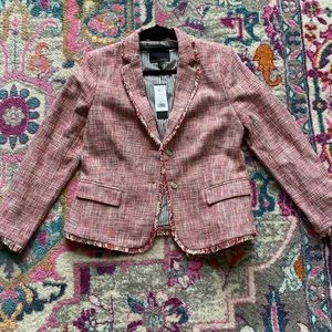 NWT Banana Republic Tweed Blazer Size 10